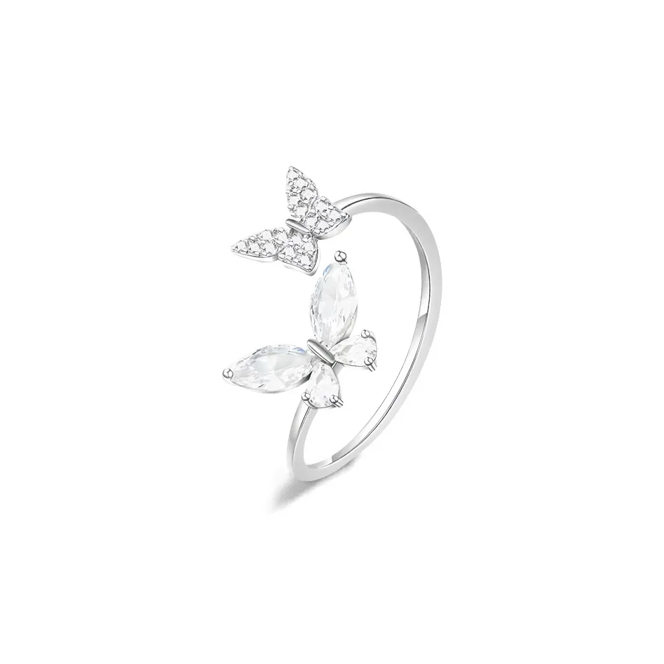 FANFRI Sterling Silver Rings Women's Birthday Anniversary Gift Box For Women's