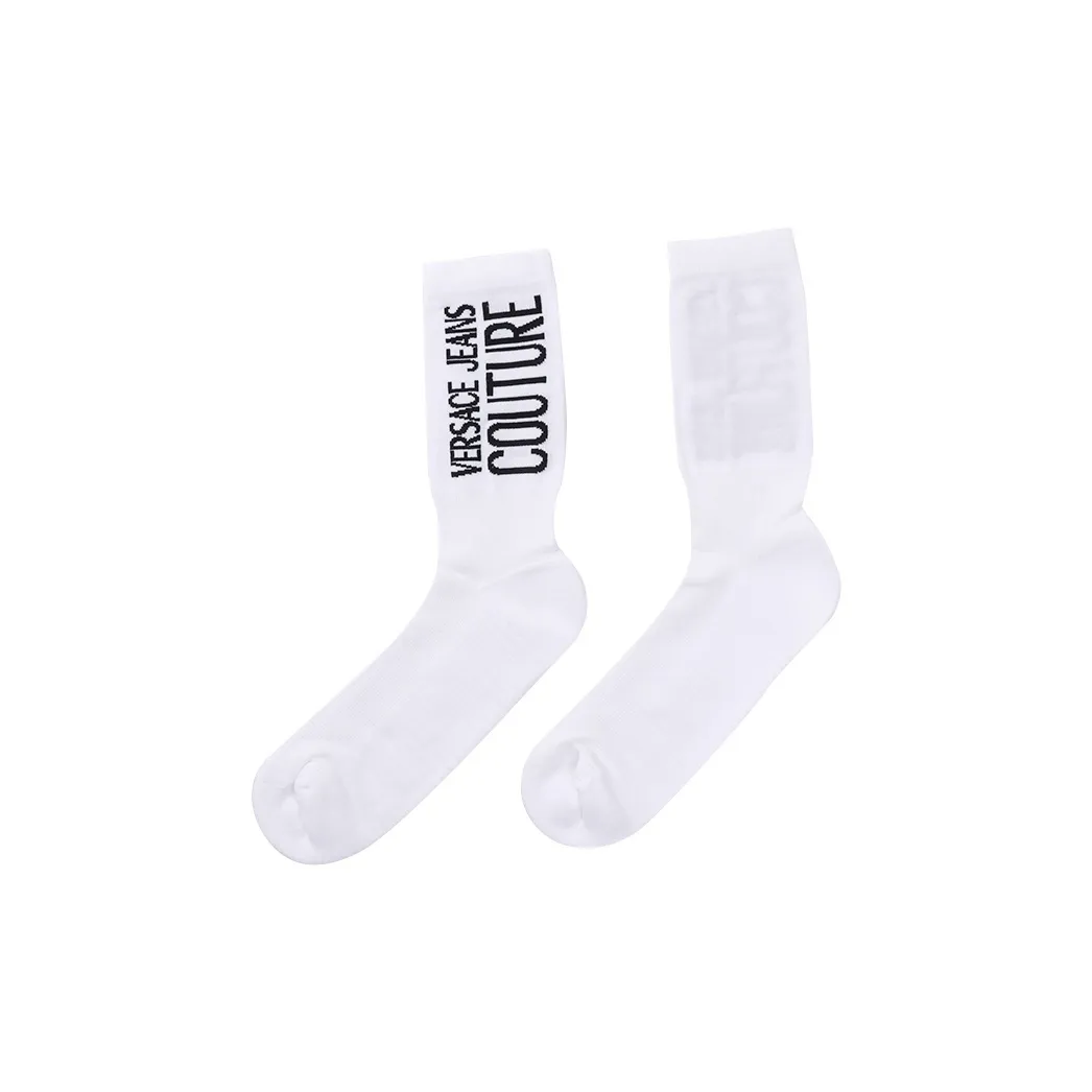 VERSACE JEANS COUTURE Ankle Socks Men's 1 Pack White