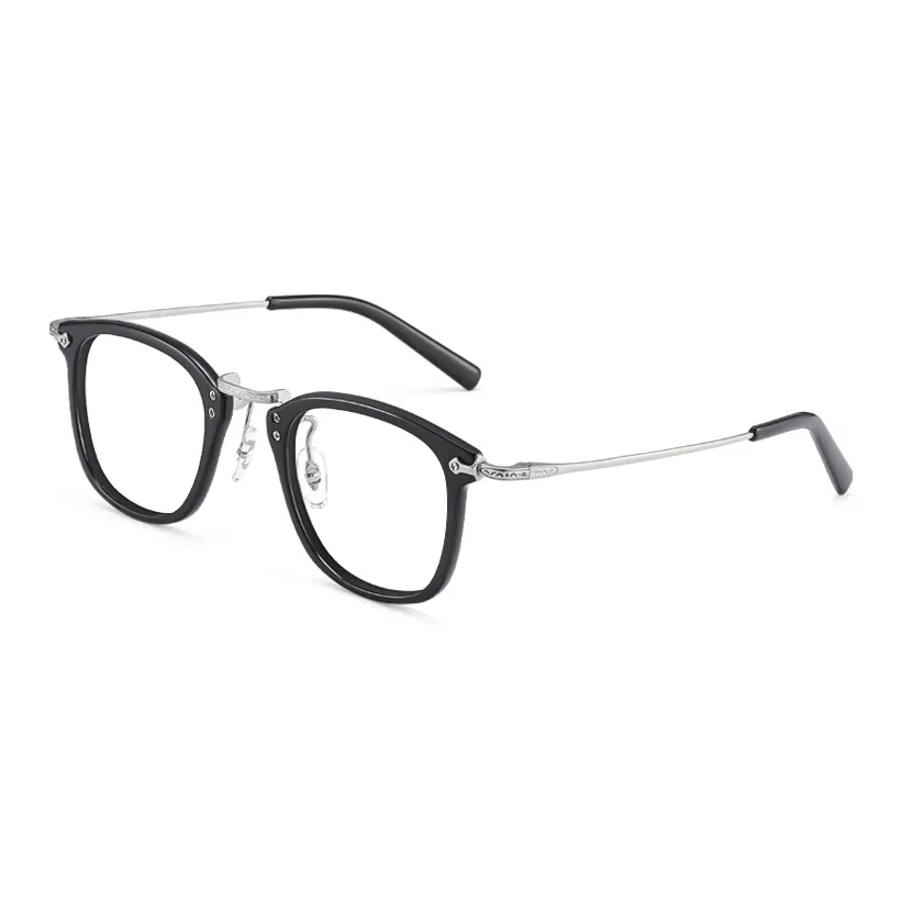 JIANGDAREN Титан Квадратные Оправы для Очков Унисекс