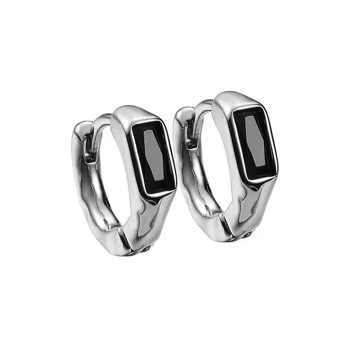 GUDUD Серьги из титанового стального сплава Унисекс