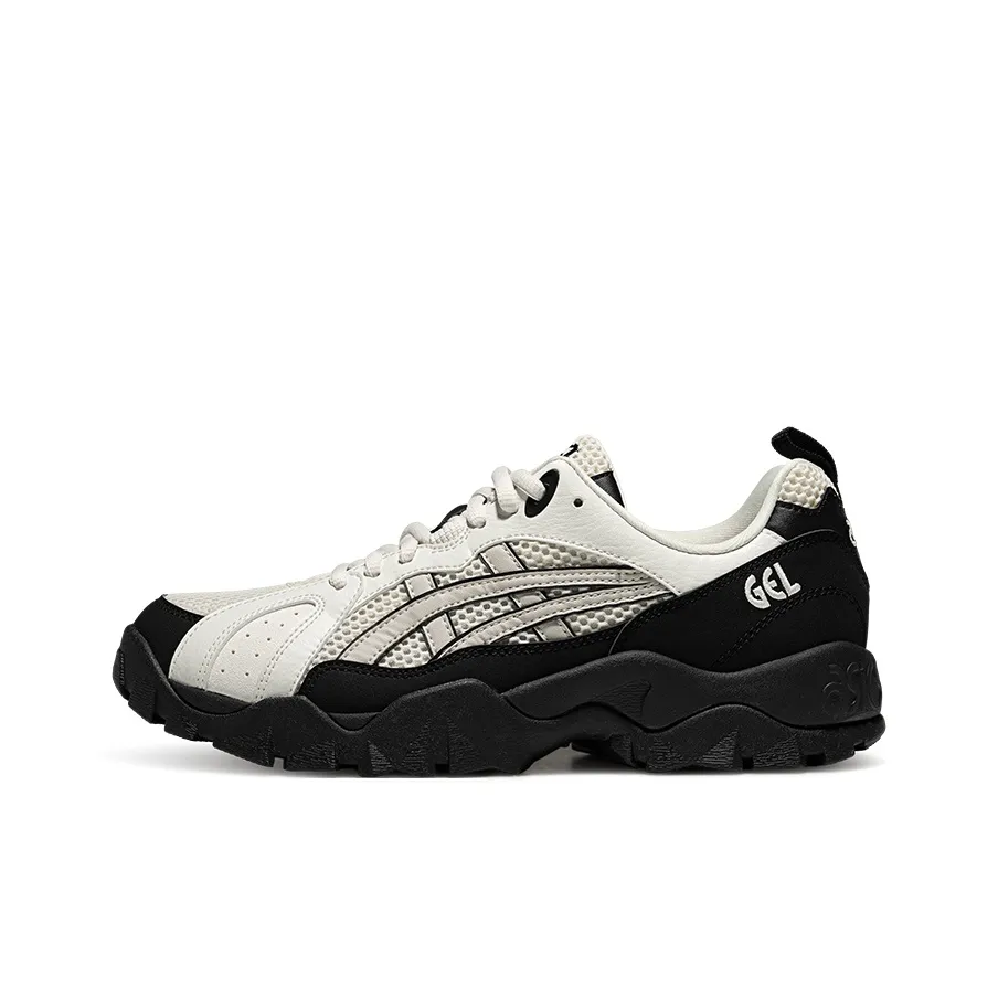 Asics Gel Truck Slip Resistant Cushioning Low Top Casual Shoes Unisex White Black
