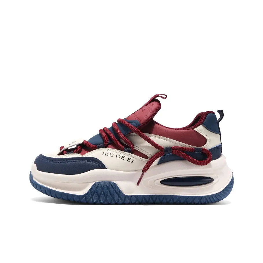 SENGUIBUCK Water Resistant Height Increasing Low Top Chunky Sneakers Men's