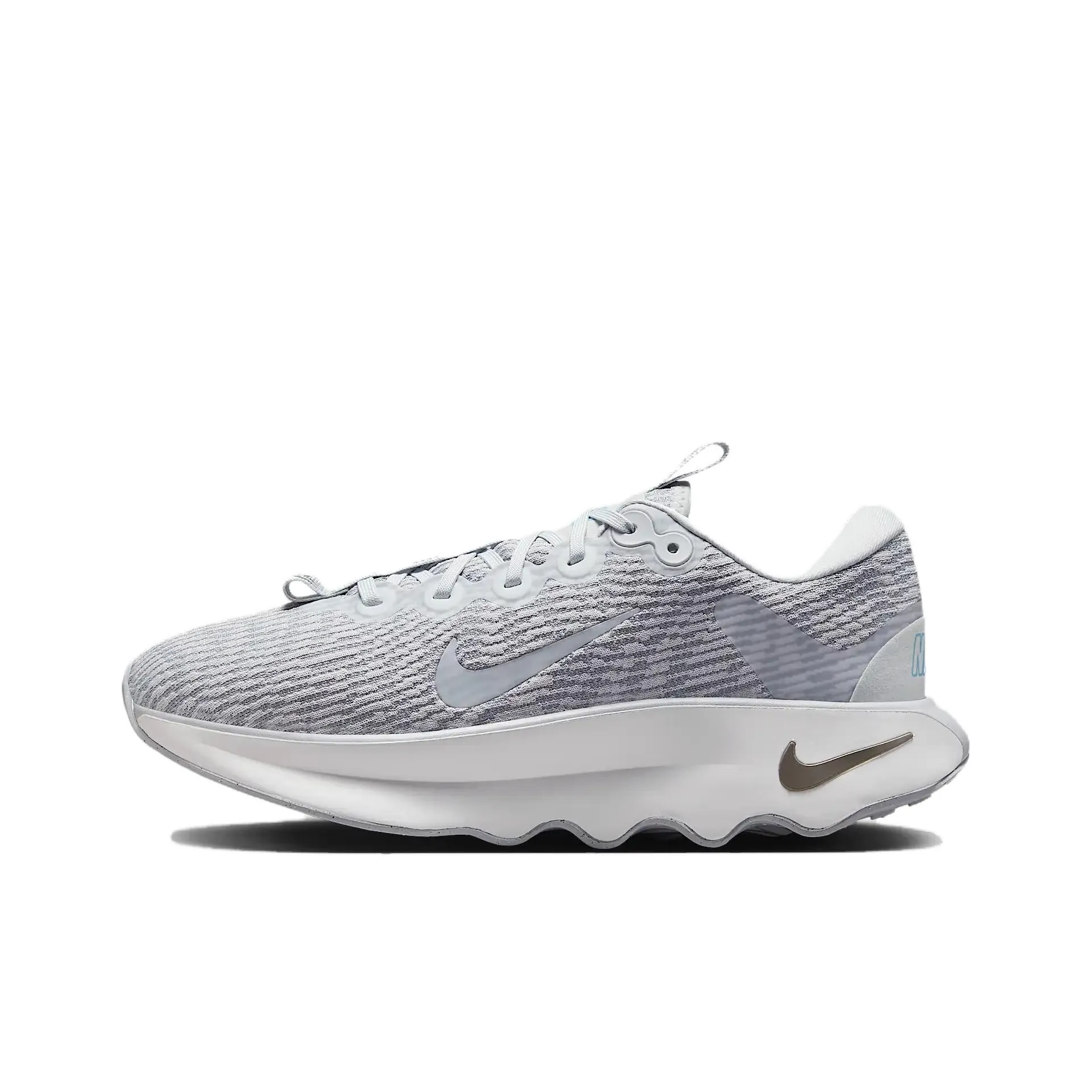 Nike Motiva Износостойкий и Легкий Низкий Топ Casual Женский Серый