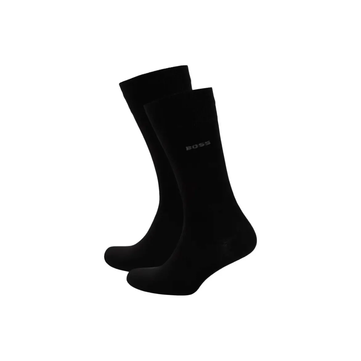 Boss HUGO BOSS Logo Intarsia Pack Of Two Stretched Socks