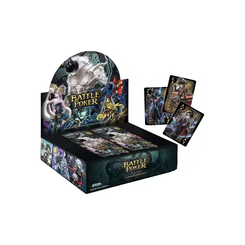 KAYOU x Fifth Personality BATTLE Черный Джек Карта Комбо Call OF The Abyss EX COA IP Аниме Карточки 20 Пачек Коробка