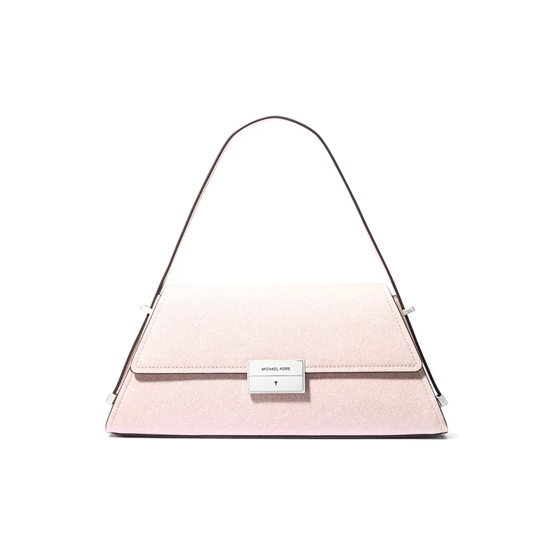 MICHAEL KORS Ludlow Sheepskin Shoulder Bag Women's Rose Pink