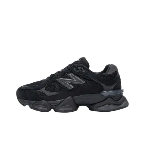 New Balance NB 9060 Беговые кроссовки Низкие Черные Унисекс