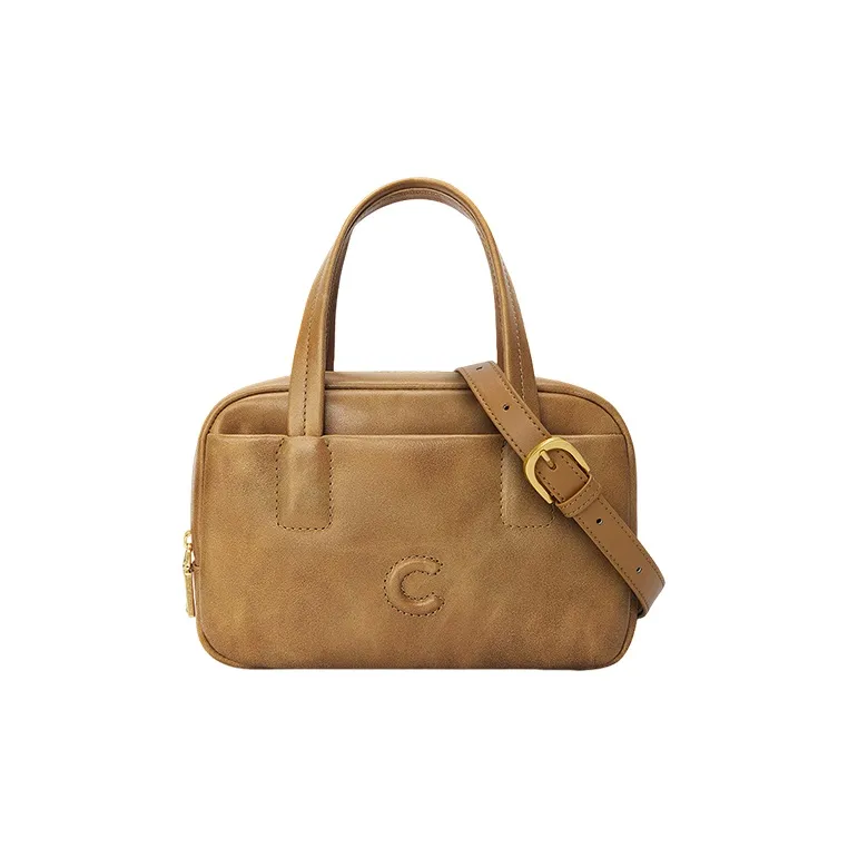 CASSILE Коровья кожа Сумка Маленькая Женская Янтарная