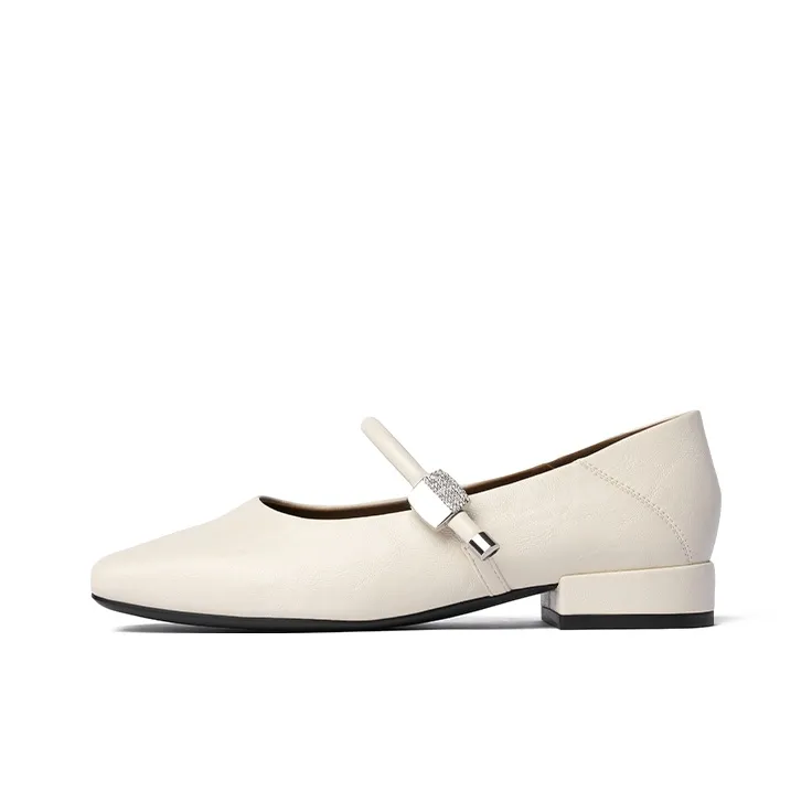 JOSINY Грубый каблук Мэри Джейн Женские обувь