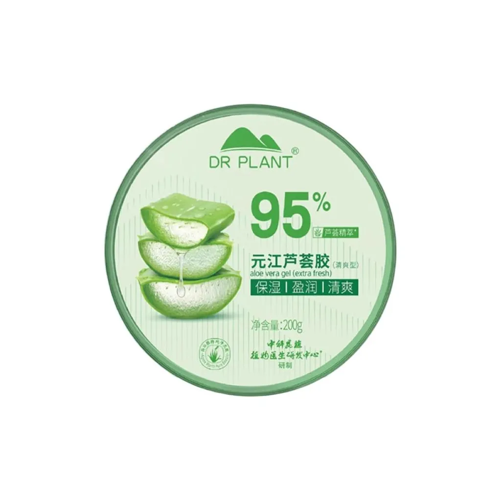 Dr．Plant Yuanjiang Освежающий Тип Гель Алоэ Вера Увлажняющий 200 г