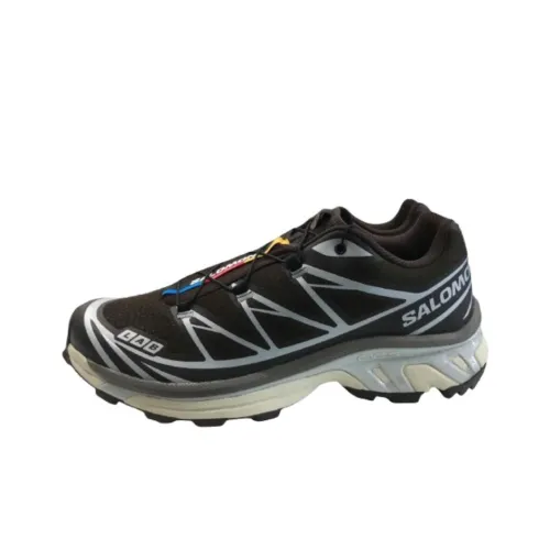 SALOMON XT 6 Трекинговые ботинки Низкие Черный кофе Коричневый Унисекс