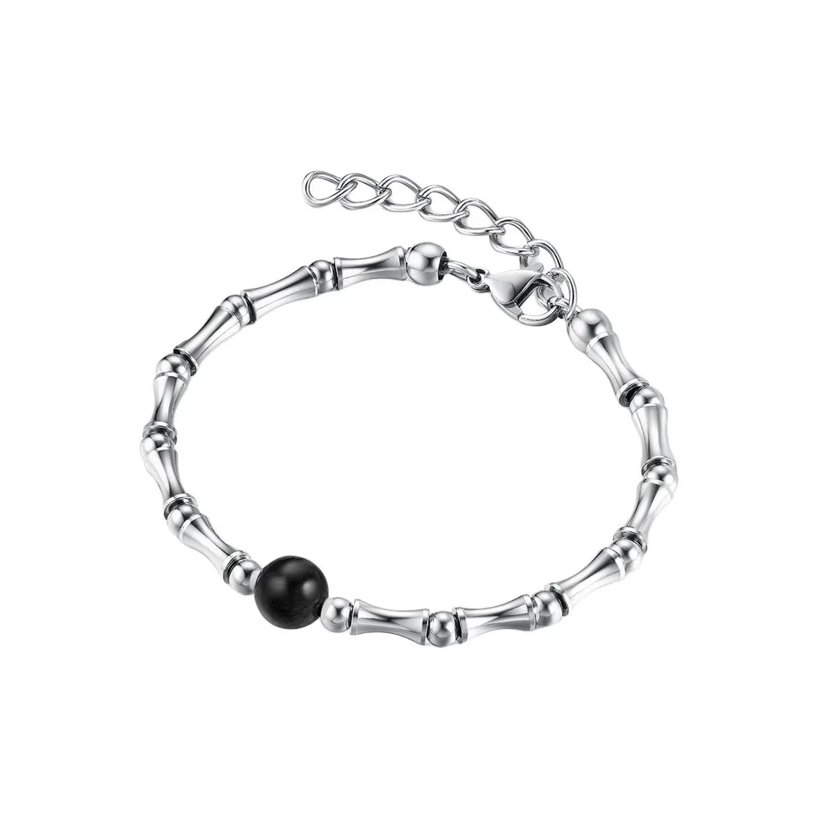 BYG Обсидиан Опал Титан Браслеты Унисекс