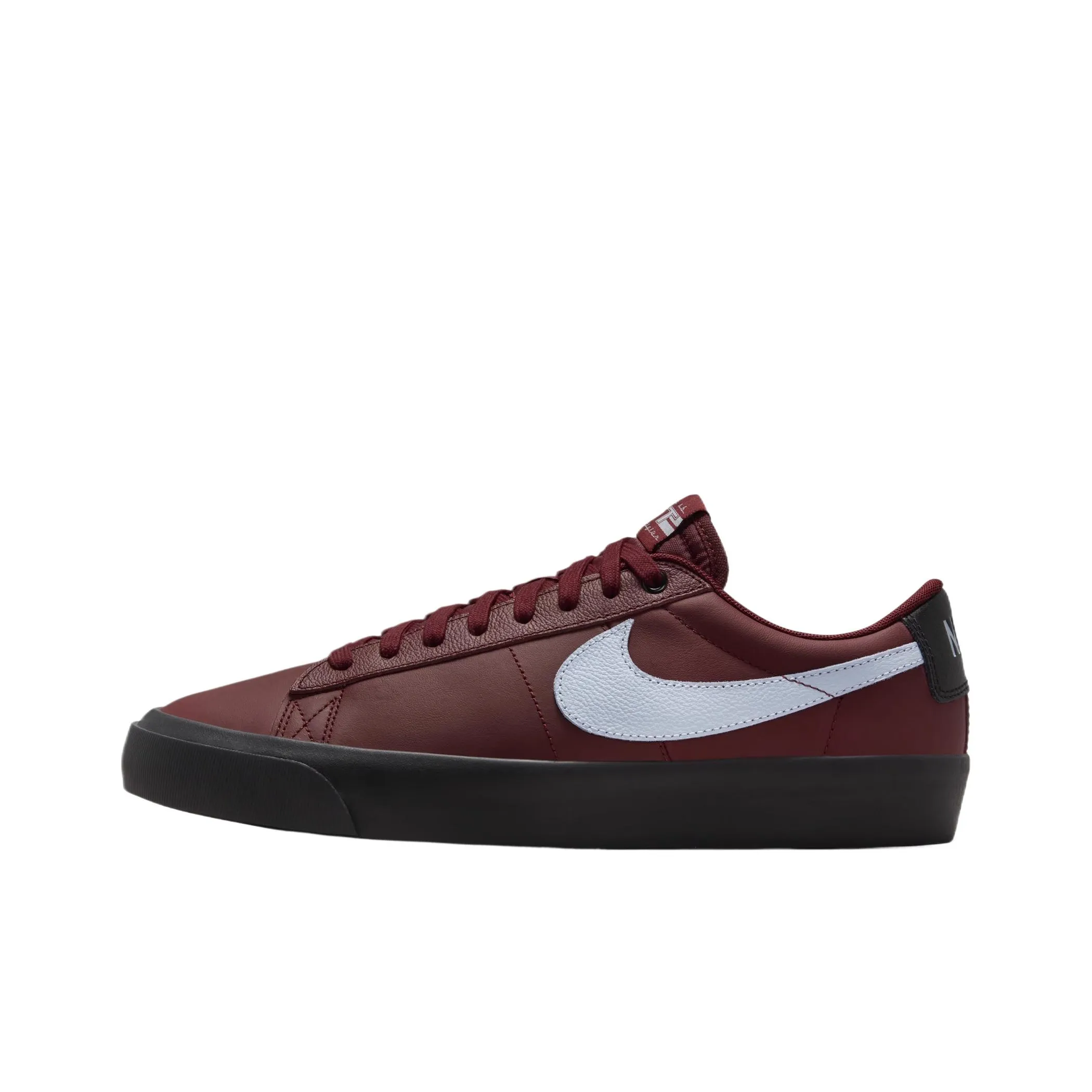 Nike SB Blazer Slip-resistant Abrasion-resistant Low Top Casual Men's Red Brown Найк SB Blazer Противоскользящий Устойчивый к истиранию Низкий Топ Повседневный Мужской Красный Коричневый