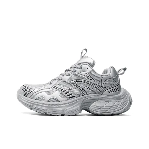 NFL Ultra S Толстоподошвенные кроссовки Low Top Серый Унисекс