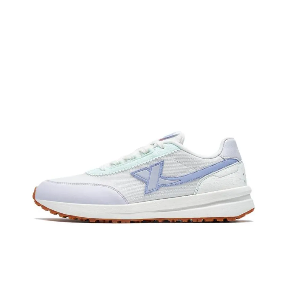 XTEP Sports Life Collection Casual Shoes Women's Low Top Sail White/Light Purple