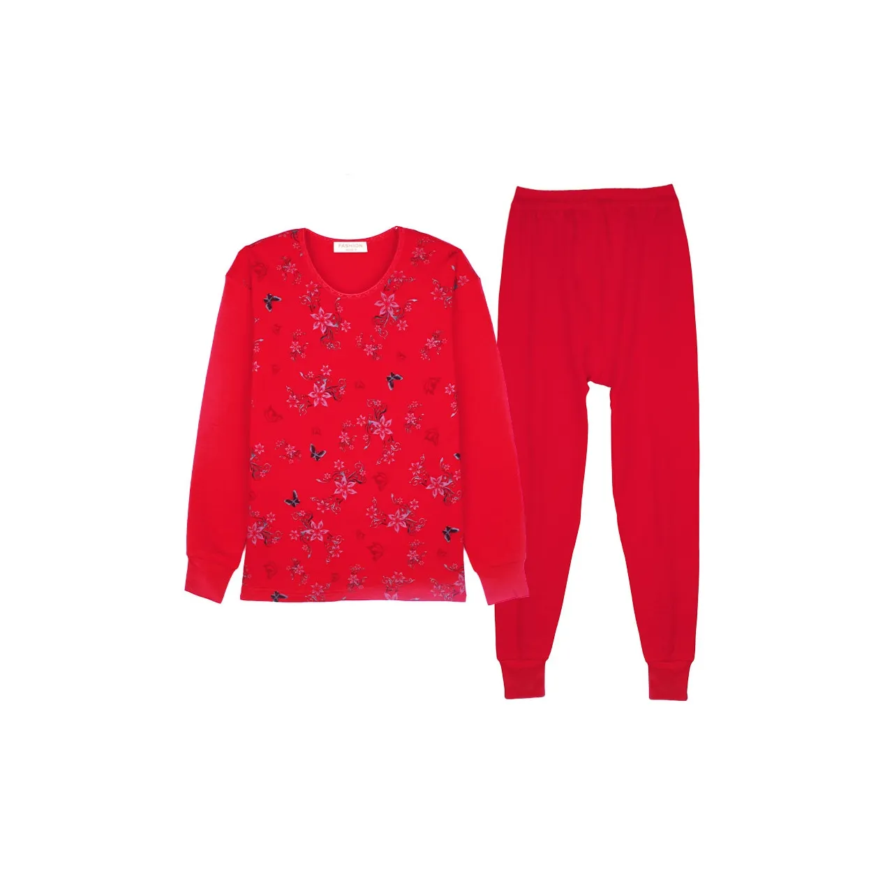 Cotton Gene Thermal Set Women's Red Cotton Gene Термический комплект женский красный