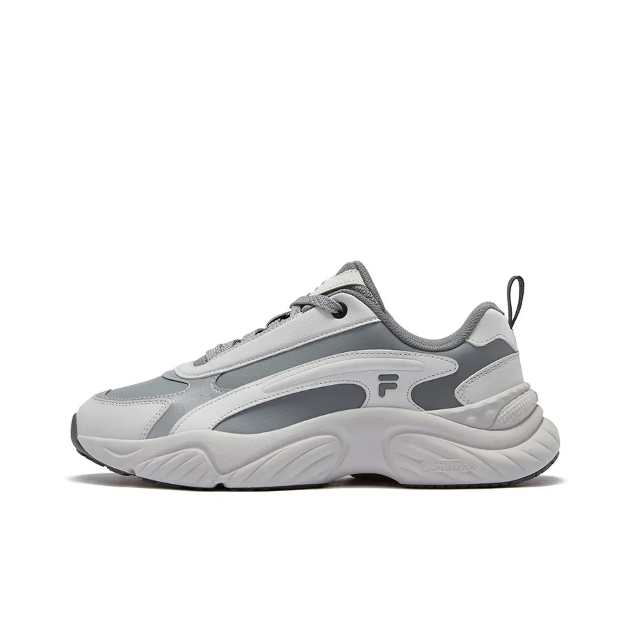 FILA FUSION Conch D Abrasion Resistant Low Top Casual Running Shoes Men's Gray