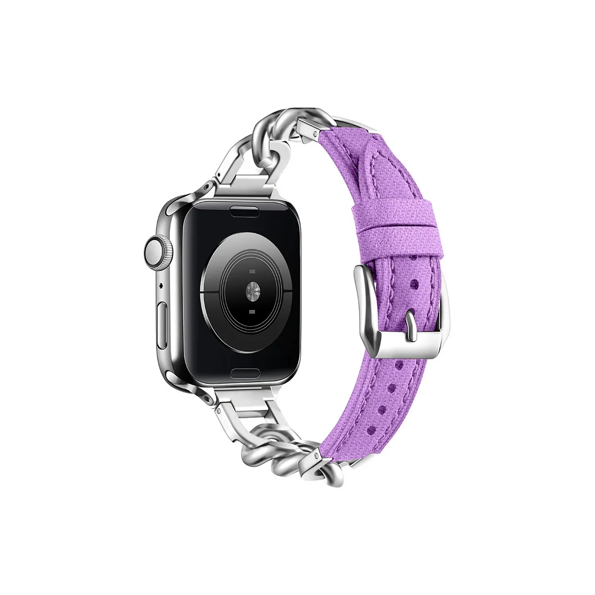 ZHENGGUANG Watch Полоска Apple Совместимость Натуральная кожа Материал