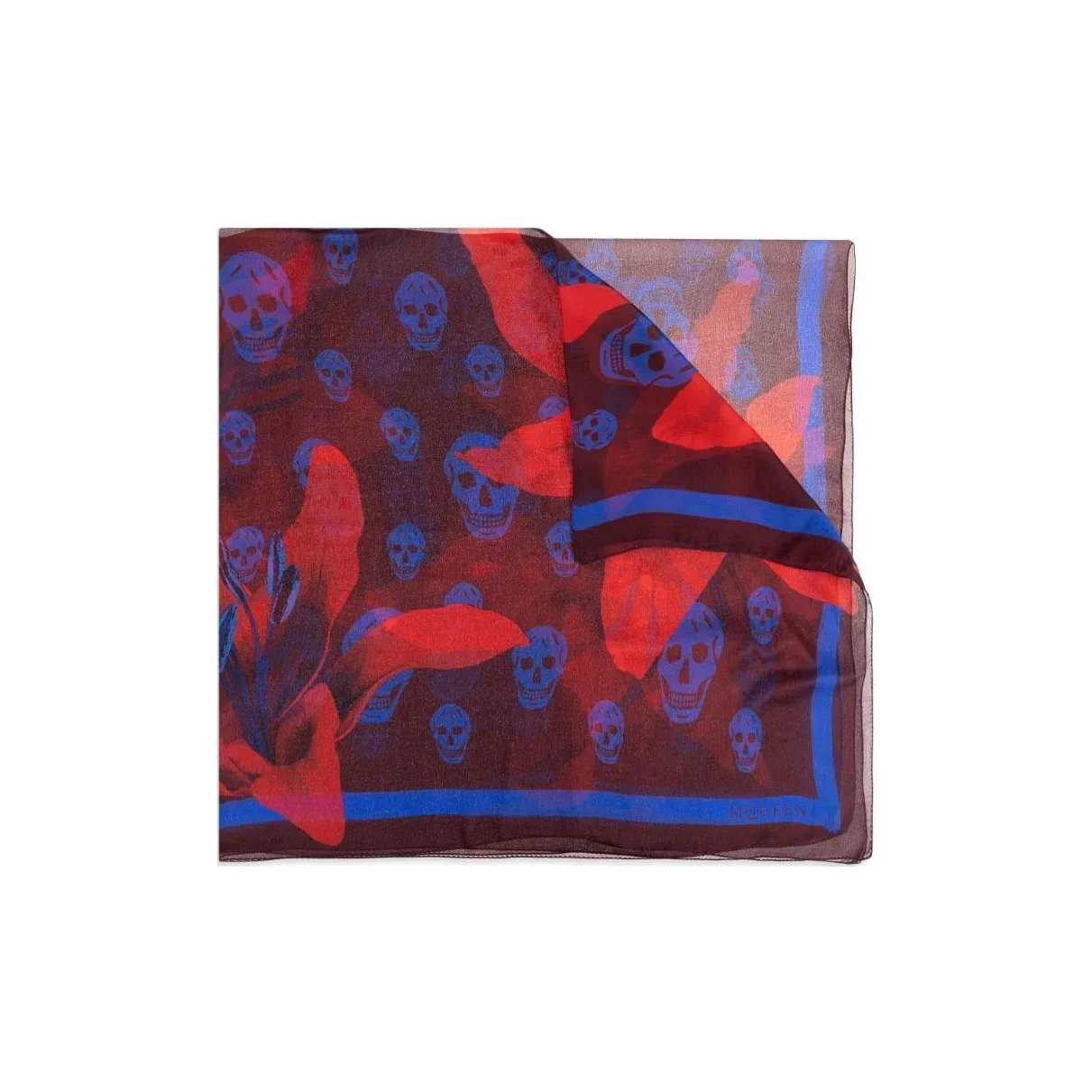 Alexander McQueen Printed Scarf