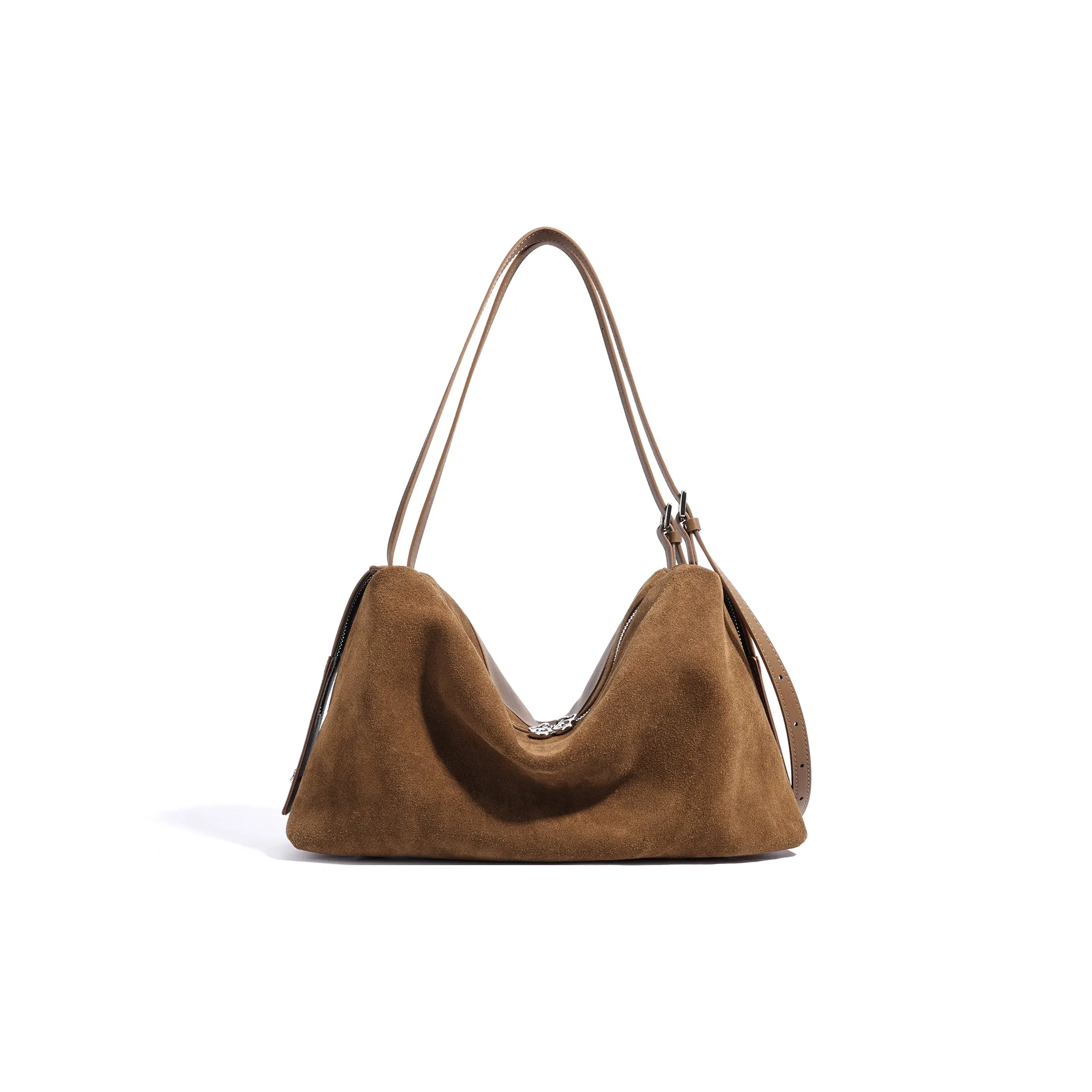 COURONNE Матовая сумка из коровьей кожи сумка через плечо обычная женская темно-коричневый черника фиолетовый темно-коричневый графитовый синий