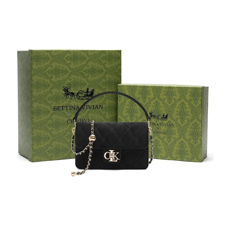 BETTINA VIVIAN PU Handbag Regular Women's Black
