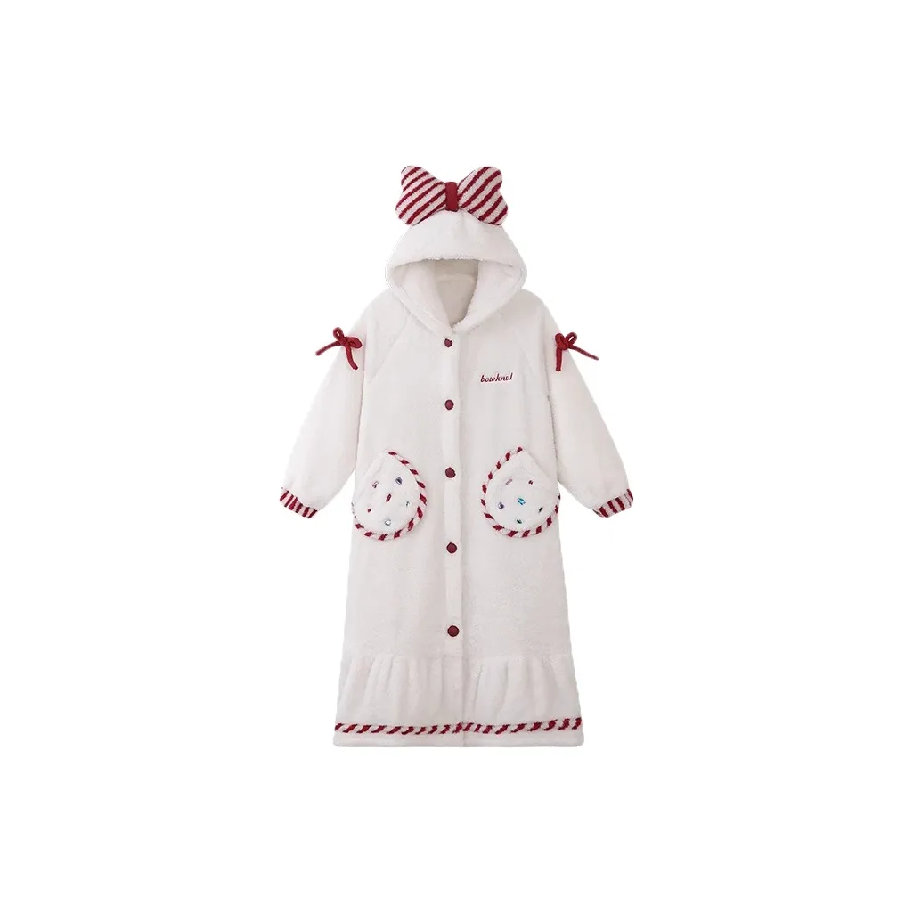 O'MESIK Банные халаты Женские Белые