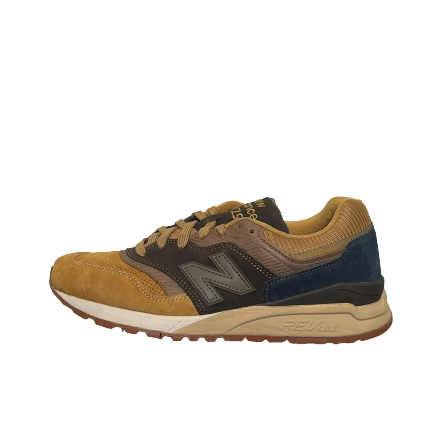 New Balance NB 997 Low Top Casual Running Shoes Men's Sand Yellow