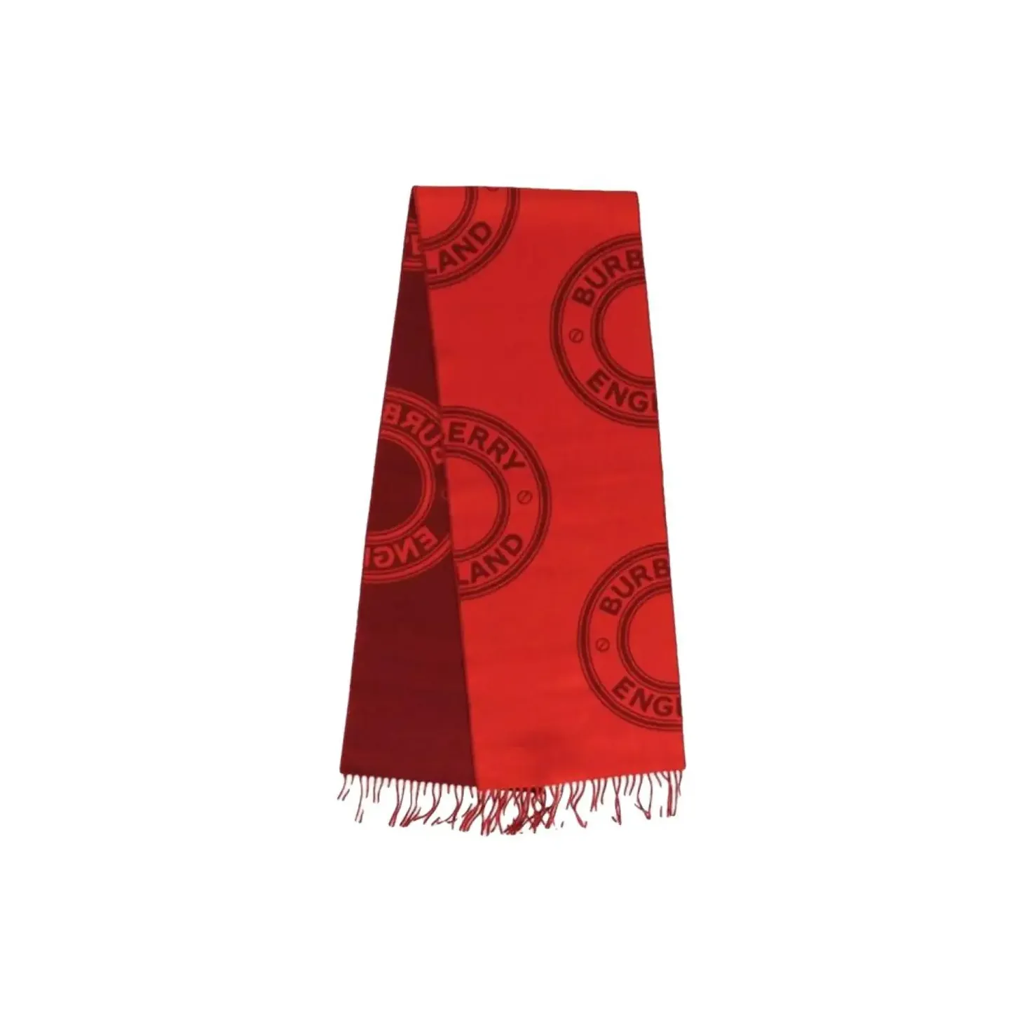 Шарфы Burberry Wool Knit Женские Красные