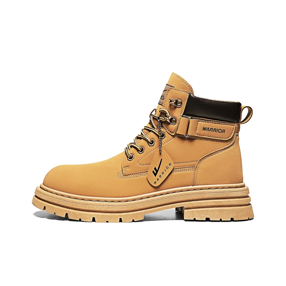 Warrior Колено Высокий Мартин Ботинок Унисекс