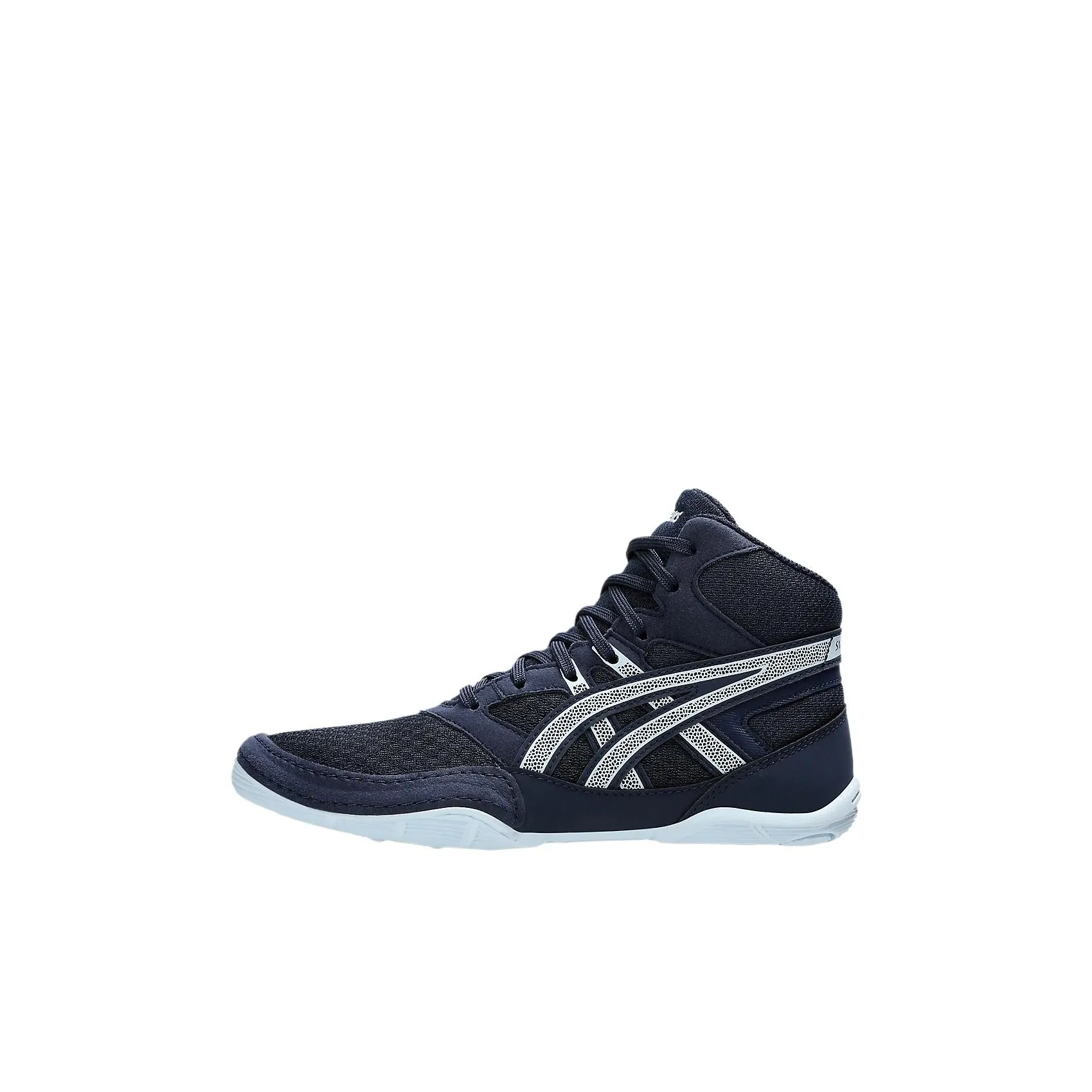 Asics Slip-Resistant Mid-Top Kids' Skateboarding Shoes Black Gray Color Kids'