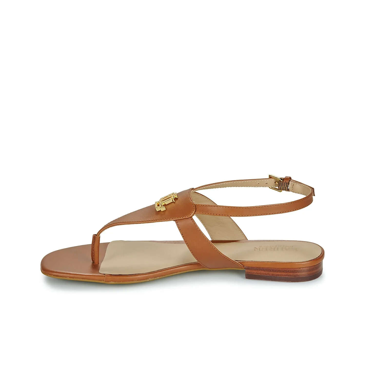 LAUREN RALPH LAUREN Logo Plaque Slingback Sandals Women's