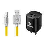TF-A01 TC 케이블+블랙[메가트론]USB-A 포트+TC 인터페이스