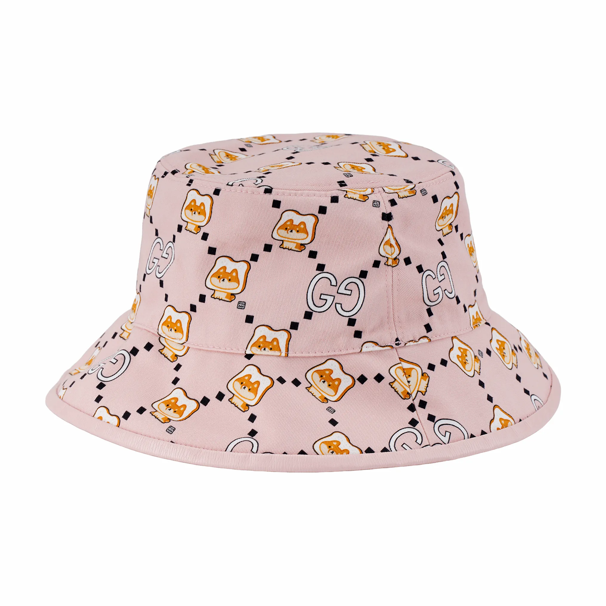 GUCCI Вязаные соломенные шляпы Женские Розовый