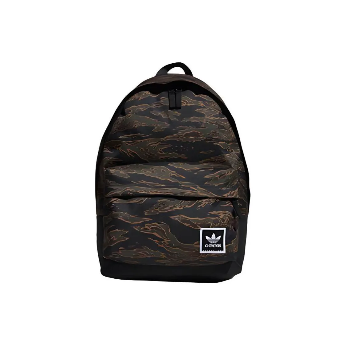 Adidas Originals Polyester Backpack Regular Men's Army Green & Black