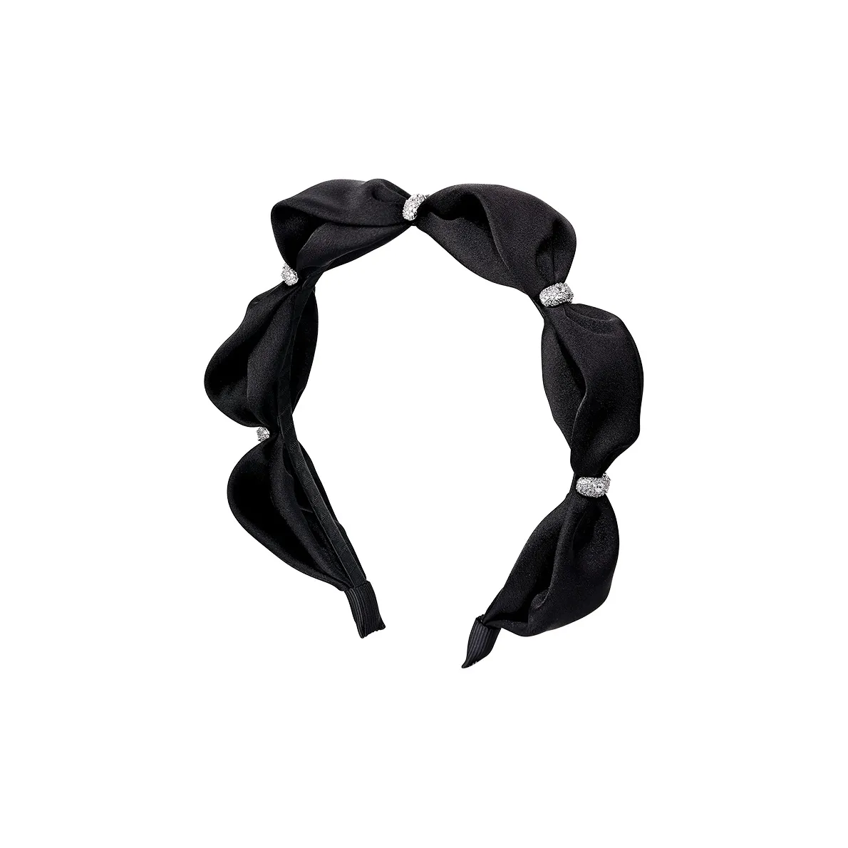 Cercoo Imitation Silk Satin Headbands Women's