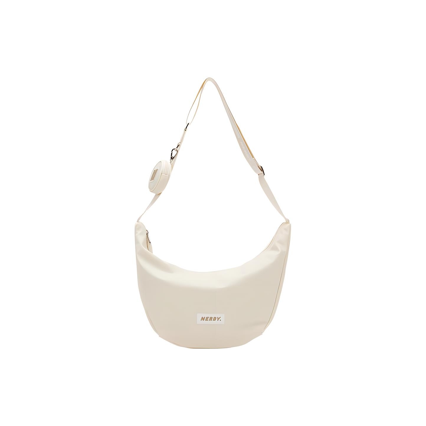 [LOW CLASSIC] /☆ 24SS PADDED NYLON BAG / WHITE Top 10 Nylon Crossbody Bags for Effortless Style in 2025