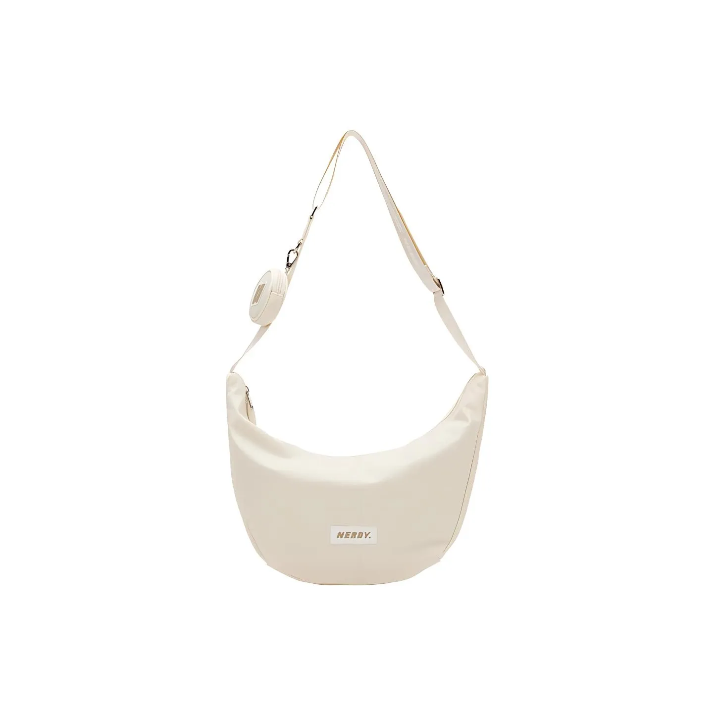 NERDY Nylon Dumpling Bag, Crossbody Bag, Shoulder Bag Regular Women's Cream