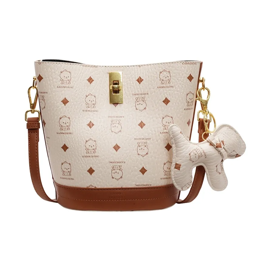 BAODIDAISHU ПУ (полиуретан) Сумка через плечо Стандартная Женская Белая Черная Экрю Розовая Коричневая