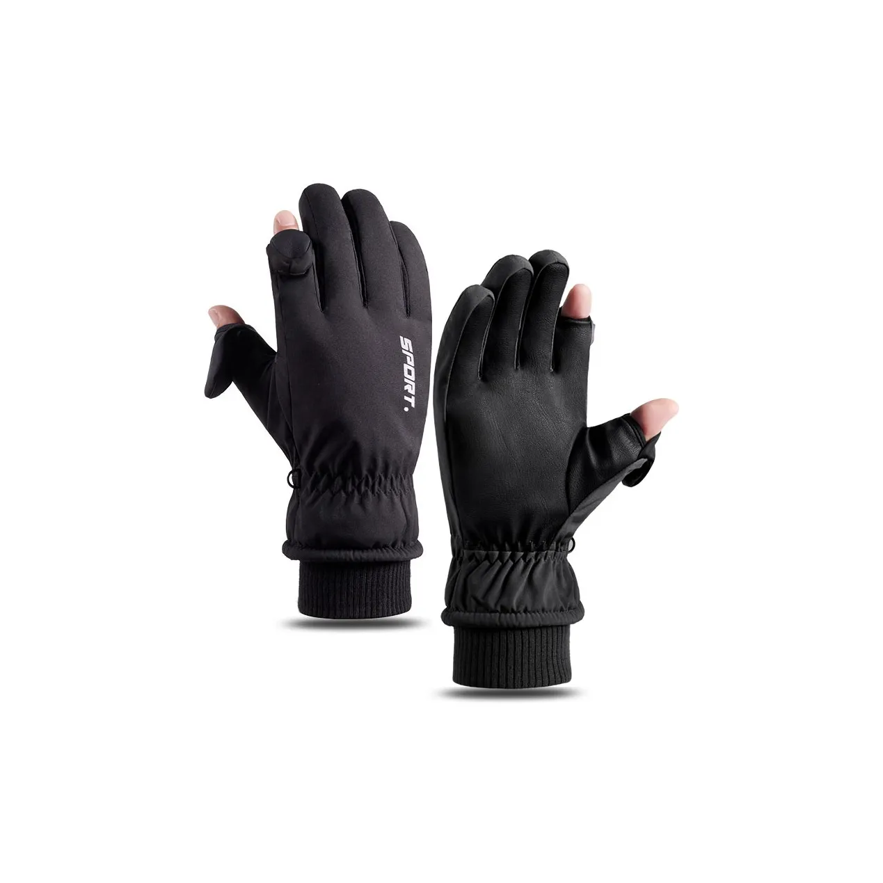 SUPERFIRE Флис Спортивные Перчатки Унисекс