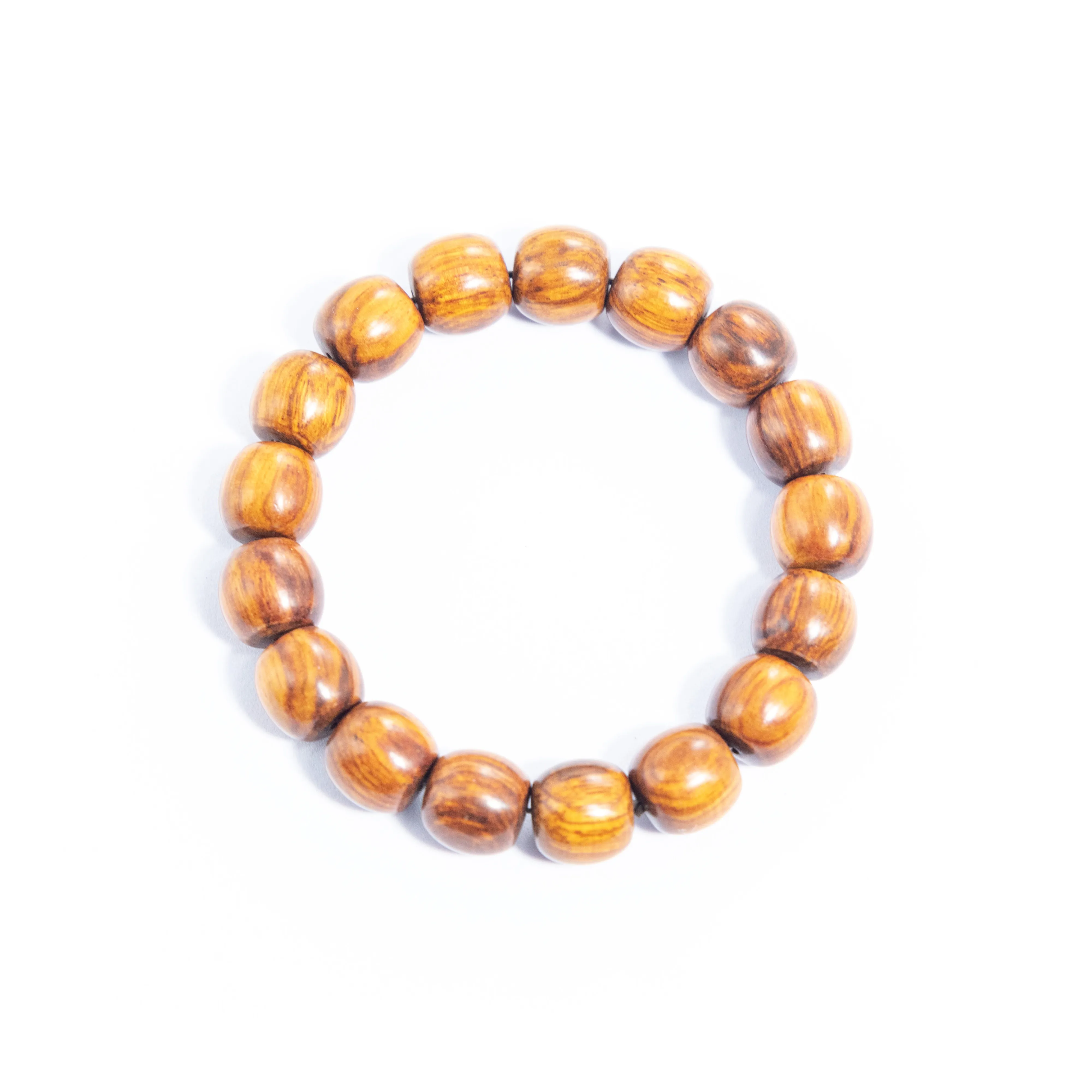 CHENTANMUZUO Huanghuali Natural Handmade Polished Beaded Bracelet Unisex