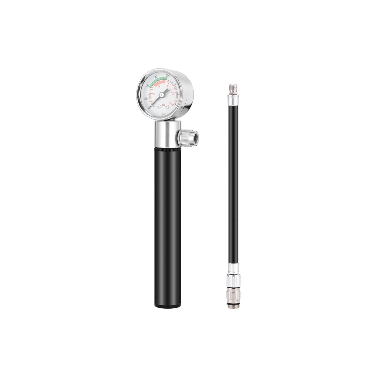 Aito American British French Triple Air Nozzle Bicycle Balls Electric Vehicle Motorcycle Bicycle Pumps Unisex
