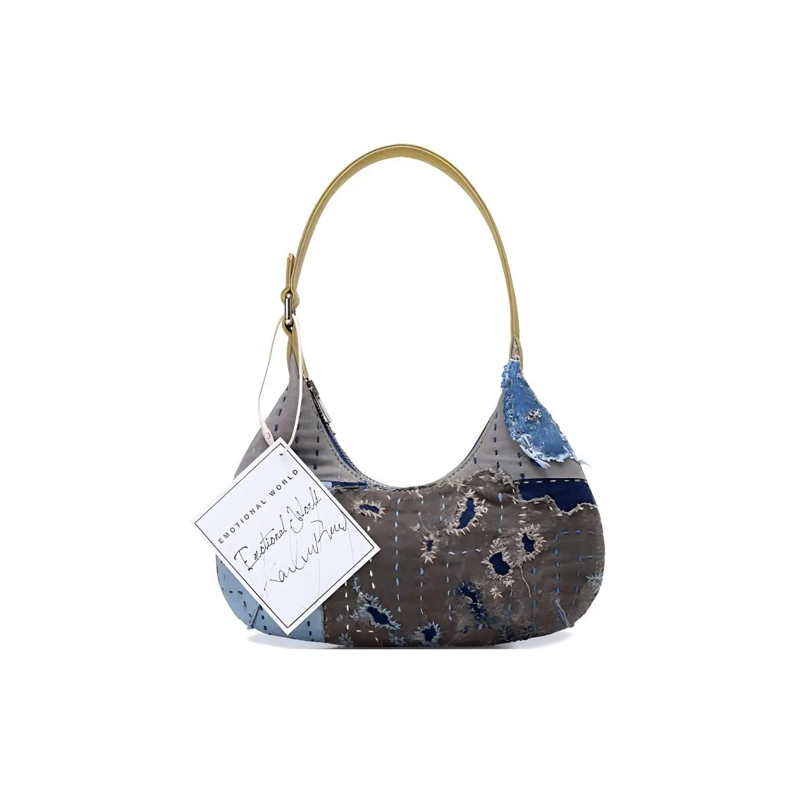 Emotional World Вышивка Сумка через плечо Сумка Обычная Женская Синий Темно-серый Коричневый