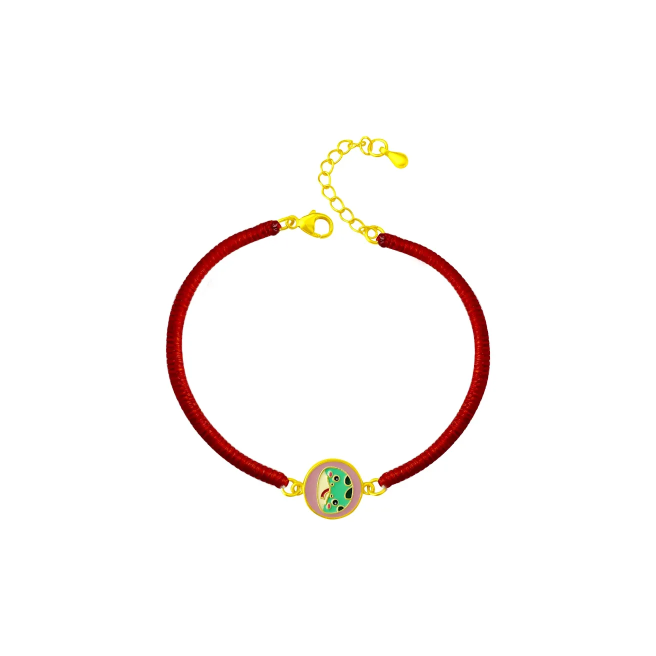 COISE S925 Silver Zodiac Year Red String Bracelet Women's