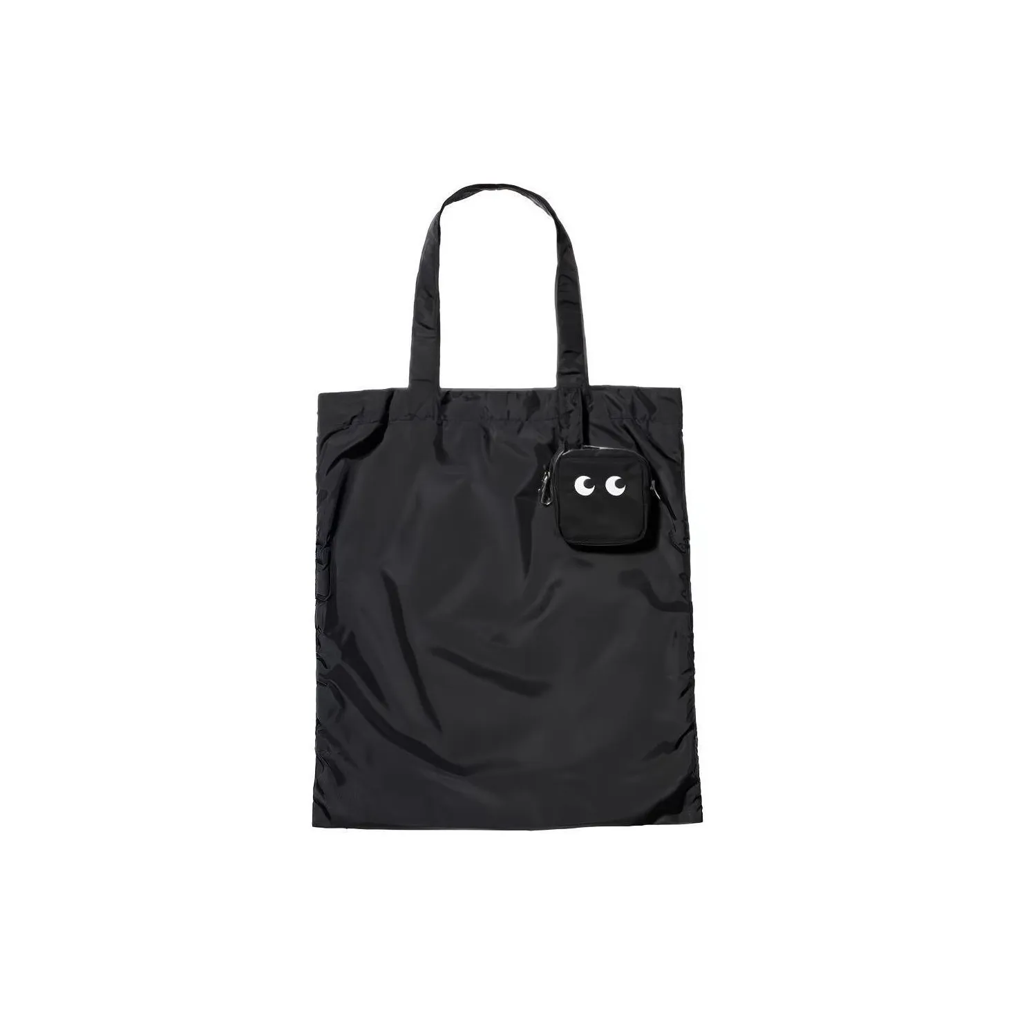 UNIQLO ANYA HINDMARCH Collaboration Polyester Shoulder Bags Handbags Regular Women's Black