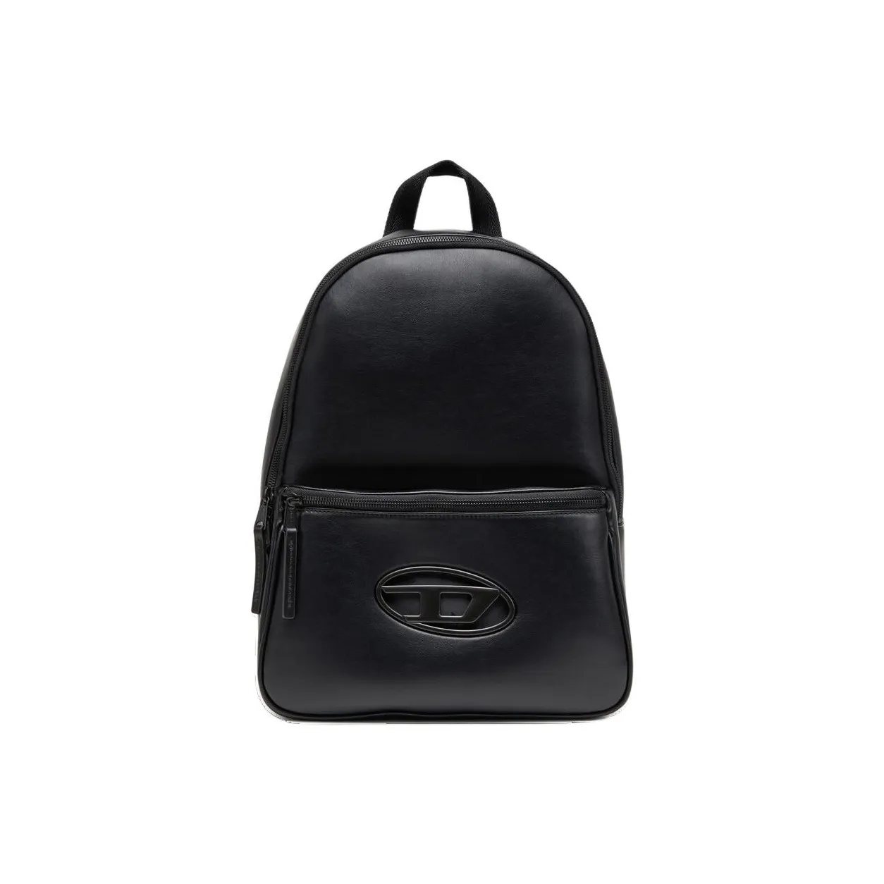 DIESEL PU Backpack Medium Size Men's Black