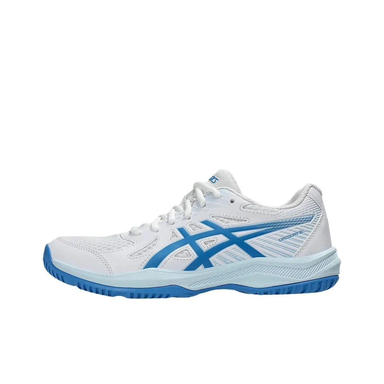 ASICS Гель UPCOURT 6 Устойчивые к истиранию Низкие Кроссовки для тренировок Женские Синие