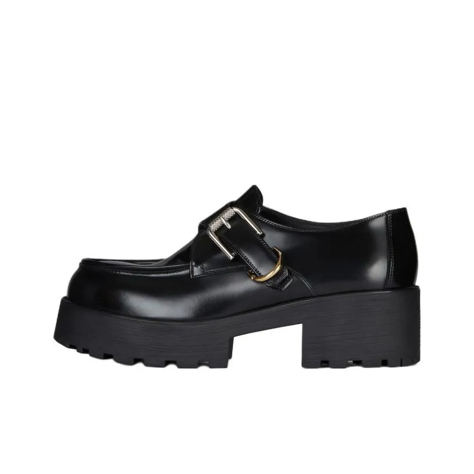 GIVENCHY Voileu Loafers 5.5cm Women's Black