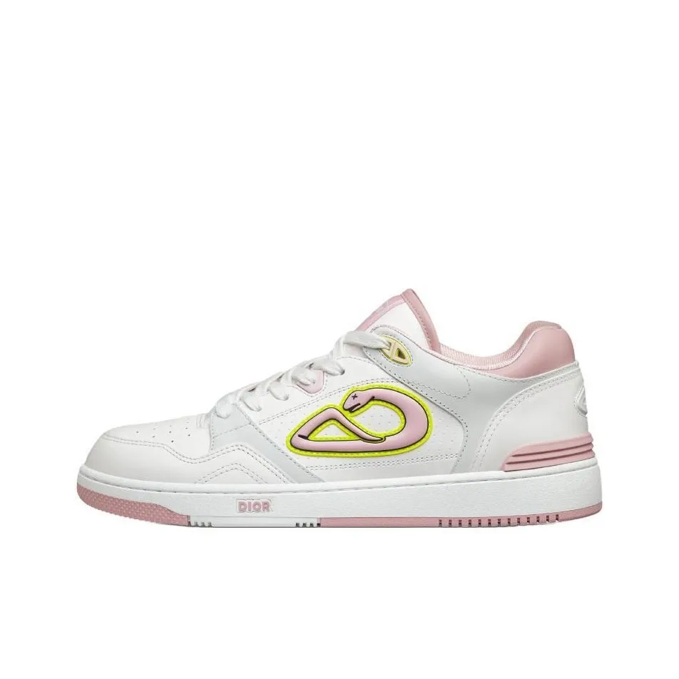 KAWS x DIOR B57 Low Top Skateboard Shoes Men's White Limited Edition Numbered Edition