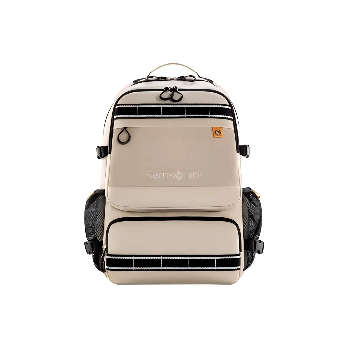 SAMSONITE Ткань Студенческая Сумка Унисекс Бежевый Черный