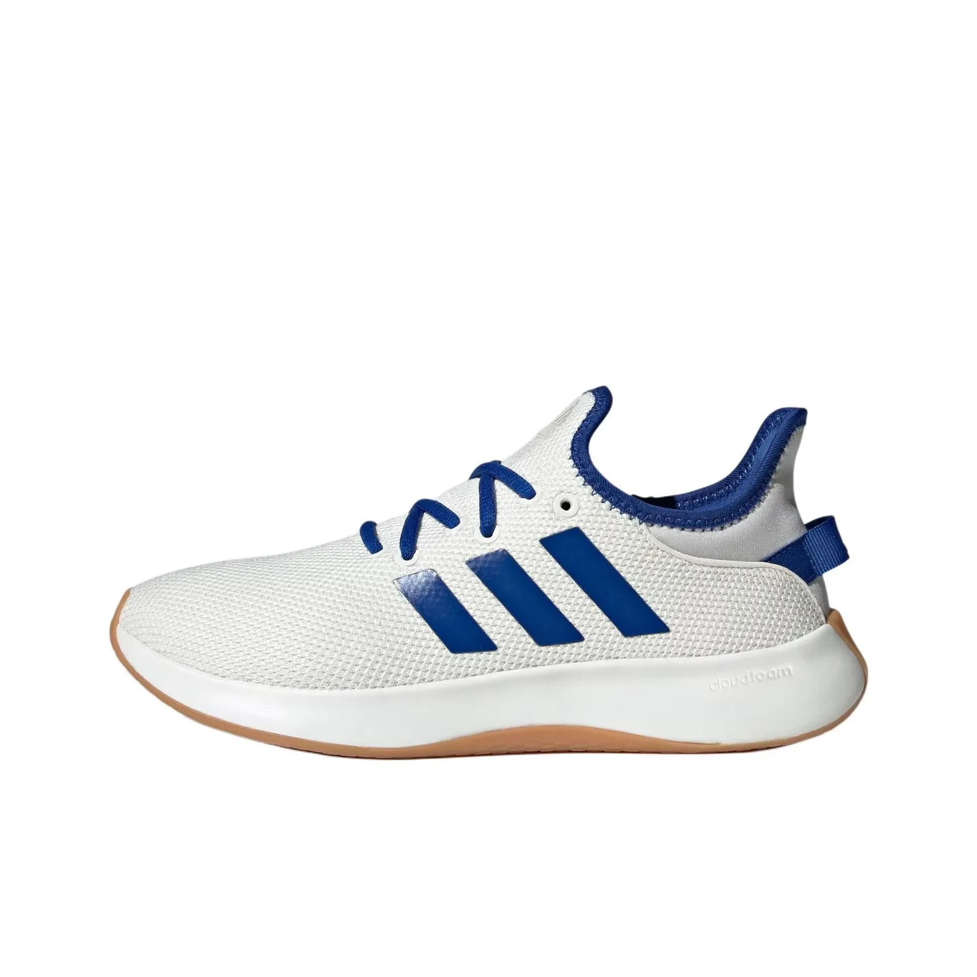 Adidas Cloudfoam Pure Core White Royal Blue Grey Women's
